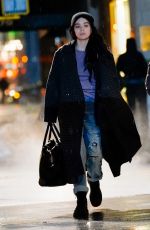 HAILEE STEINFELD on the Set of Hawkeye in New York 12/04/2020