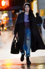HAILEE STEINFELD on the Set of Hawkeye in New York 12/04/2020