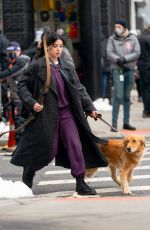 HAILEE STEINFELD on the Set of Hawkeye in New York 12/08/2020