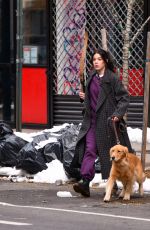 HAILEE STEINFELD on the Set of Hawkeye in New York 12/08/2020