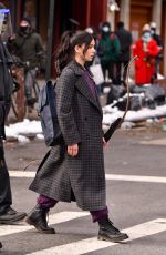 HAILEE STEINFELD on the Set of Hawkeye in New York 12/08/2020