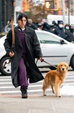 HAILEE STEINFELD on the Set of Hawkeye in New York 12/08/2020