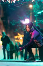 HAILEE STEINFELD on the Set of Hawkeye in New York 12/11/2020