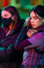 HAILEE STEINFELD on the Set of Hawkeye in New York 12/11/2020