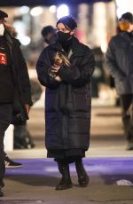 HAILEE STEINFELD Out with her Dog in New York 12/09/2020