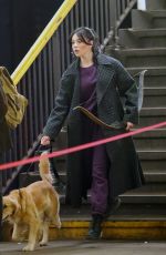 HAILEE STEINFERLD on the Set of Hawkeye in New York 12/02/2020