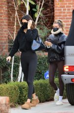 HAILEY BIEBER and KENDALL JENNER Heading to a Gym in Los Angeles 12/14/2020