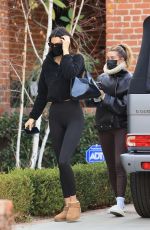 HAILEY BIEBER and KENDALL JENNER Heading to a Gym in Los Angeles 12/14/2020