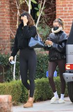 HAILEY BIEBER and KENDALL JENNER Heading to a Gym in Los Angeles 12/14/2020