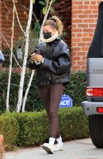 HAILEY BIEBER and KENDALL JENNER Heading to a Gym in Los Angeles 12/14/2020