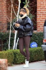 HAILEY BIEBER and KENDALL JENNER Heading to a Gym in Los Angeles 12/14/2020