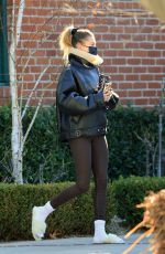 HAILEY BIEBER and KENDALL JENNER Heading to a Gym in Los Angeles 12/14/2020