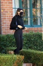 HAILEY BIEBER and KENDALL JENNER Heading to a Gym in Los Angeles 12/14/2020