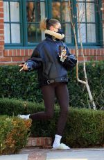 HAILEY BIEBER and KENDALL JENNER Heading to a Gym in Los Angeles 12/14/2020