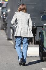 HAILEY BIEBER Arrives at a Film Set in West Hollywood 12/16/2020