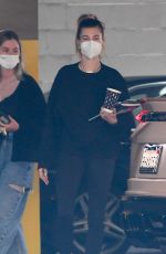 HAILEY BIEBER Arrives at Office Building in Los Angeles 12/22/2020
