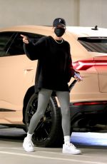 HAILEY BIEBER at a Medical Building in West Hollywood 12/17/2020