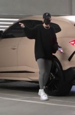 HAILEY BIEBER at a Medical Building in West Hollywood 12/17/2020