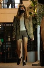 HAILEY BIEBER Leaves a Salon in Beverly Hills 12/02/2020