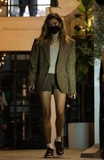 HAILEY BIEBER Leaves a Salon in Beverly Hills 12/02/2020