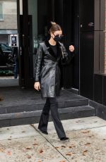 HAILEY BIEBER Leaves Her Apartment in New York 12/01/2020