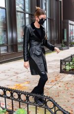 HAILEY BIEBER Leaves Her Apartment in New York 12/01/2020