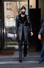 HAILEY BIEBER Leaves Her Apartment in New York 12/01/2020