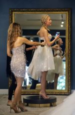 HEATHER RAE YOUG at Wedding Dress Shopping with CHRISHELL STAUSE in Los Angeles 12/09/2020
