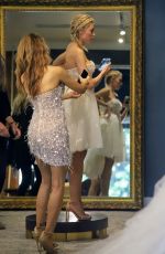 HEATHER RAE YOUG at Wedding Dress Shopping with CHRISHELL STAUSE in Los Angeles 12/09/2020