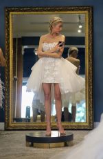 HEATHER RAE YOUG at Wedding Dress Shopping with CHRISHELL STAUSE in Los Angeles 12/09/2020