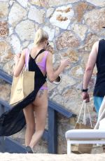 HEATHER RAE YOUNG in a Pink Bikini in Cabo San Lucas 12/18/2020
