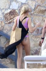 HEATHER RAE YOUNG in a Pink Bikini in Cabo San Lucas 12/18/2020