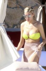 HEATHER RAE YOUNG in a Yellow Bikini in Mexico 12/19/2020