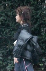 HELENA BONHAM CARTER Out and About in Hampstead 12/28/2020