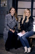 HILARY DUFF and SUTTON FOSTER on the Set of Younger in New York 12/11/2020