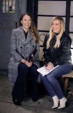 HILARY DUFF and SUTTON FOSTER on the Set of Younger in New York 12/11/2020