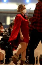 HILARY DUFF, SUTTON FOSTER and LAURA BENANTI on the Set of Younger in Queens 12/14/2020