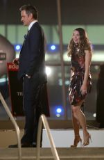 HILARY DUFF, SUTTON FOSTER and LAURA BENANTI on the Set of Younger in Queens 12/14/2020