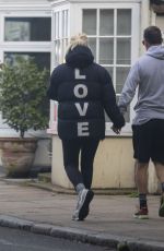 HOLLY WILLOGHBY Out and About in London 11/10/2020