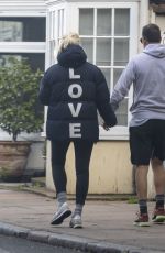 HOLLY WILLOGHBY Out and About in London 11/10/2020