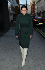 IMOGEN THOMAS Arrives at Cecconi in London 12/08/2020