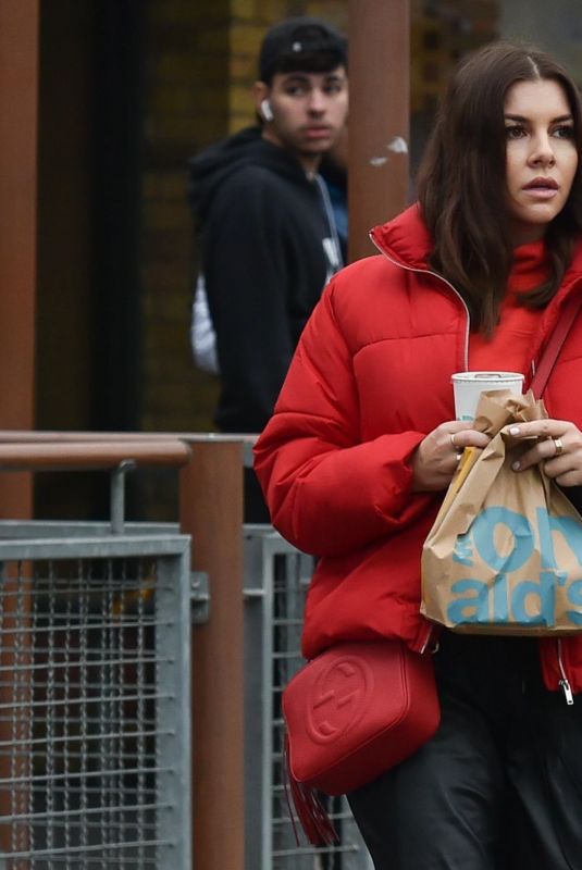 IMOGEN THOMAS at McDonalds in Chelsea 12/03/2020