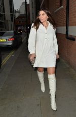 IMOGEN THOMAS Leaves Zuma Restaurant in Knightsbridge 12/12/2020