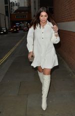 IMOGEN THOMAS Leaves Zuma Restaurant in Knightsbridge 12/12/2020