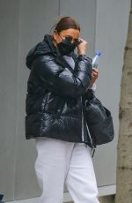 IRINA SHAYK Leaves Her Apartment in New York 12/04/2020