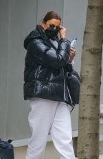 IRINA SHAYK Leaves Her Apartment in New York 12/04/2020