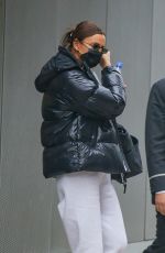 IRINA SHAYK Leaves Her Apartment in New York 12/04/2020