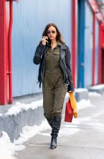 IRINA SHAYK Out and About in New York 12/20/2020
