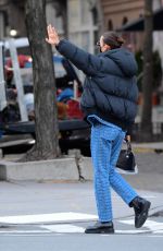 IRINA SHAYK Out in New York 12/02/2020
