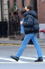 IRINA SHAYK Out in New York 12/02/2020